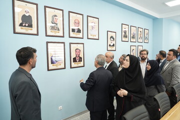 افتتاح کتابخانه طالقان