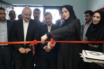 افتتاح کتابخانه طالقان