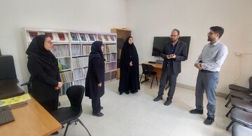 بازدید میدانی معاون اداره کل کتابخانه‌های عمومی استان تهران از کتابخانه‌های عمومی ملارد