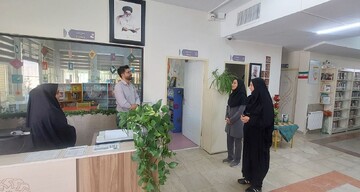 بازدید میدانی معاون اداره کل کتابخانه‌های عمومی استان تهران از کتابخانه‌های عمومی ملارد