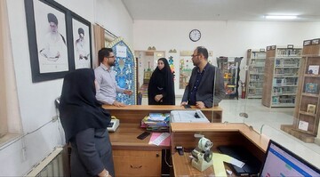 بازدید میدانی معاون اداره کل کتابخانه‌های عمومی استان تهران از کتابخانه‌های عمومی ملارد