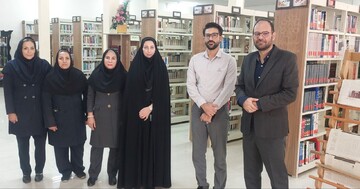 بازدید میدانی معاون اداره کل کتابخانه‌های عمومی استان تهران از کتابخانه‌های عمومی ملارد
