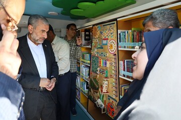 افتتاح سومین کتابخانه عمومی سیار آذربایجان غربی