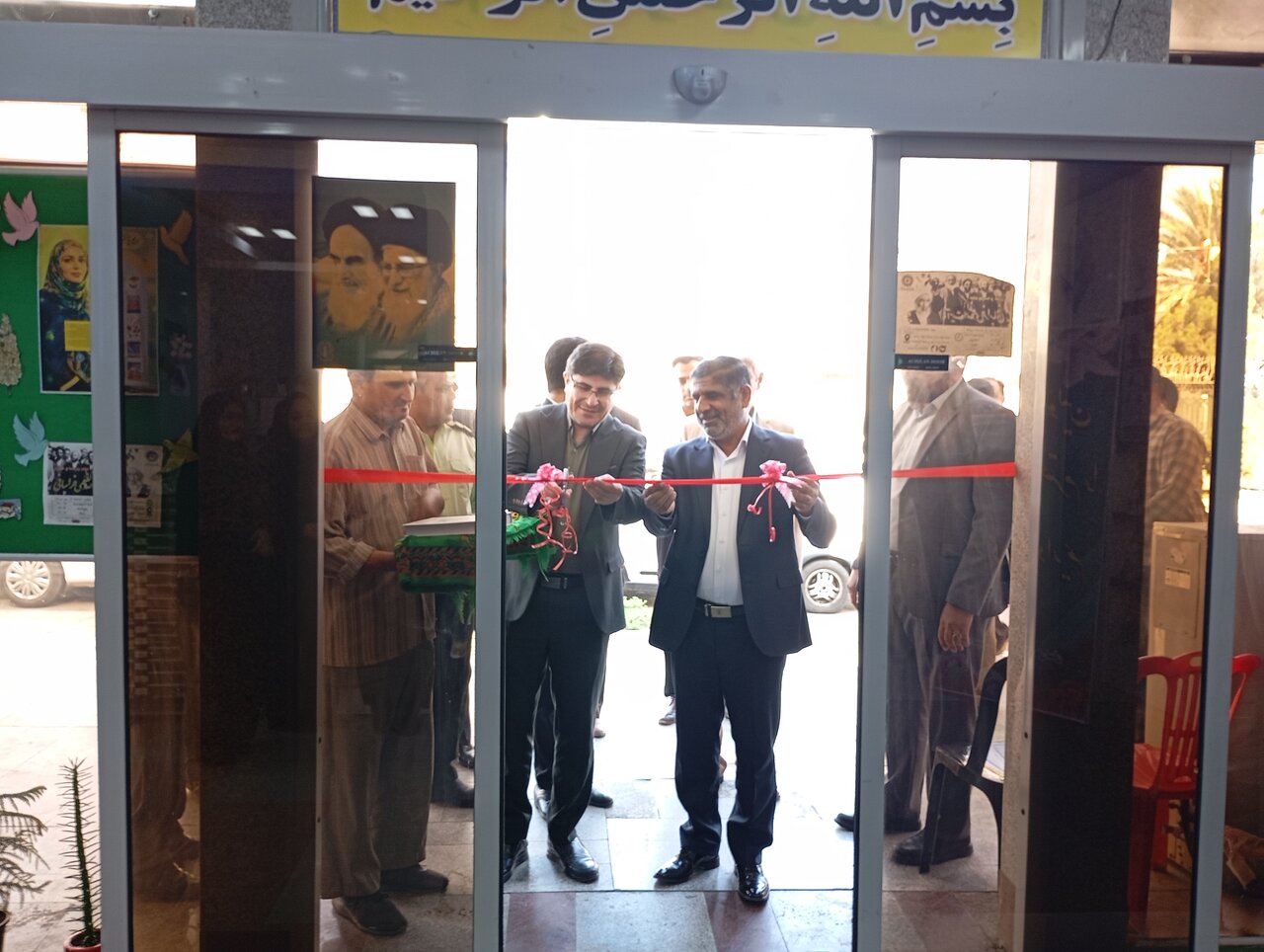 آیین افتتاح پروژه بازطراحی کتابخانه آیت‌الله کفعمی زاهدان برگزار شد