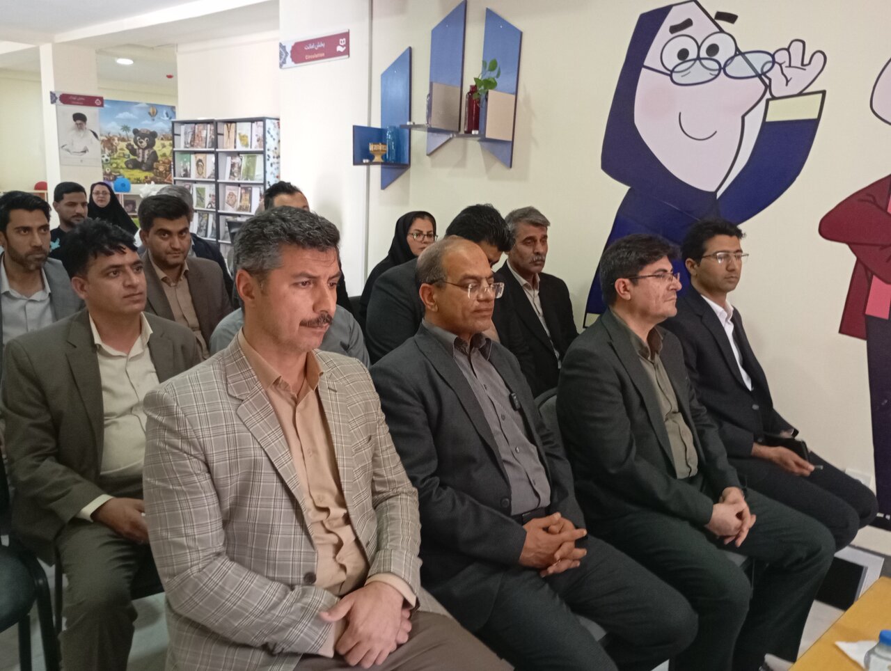 کتابخانه قرهباغی محله حسین آباد زابل افتتاح شد