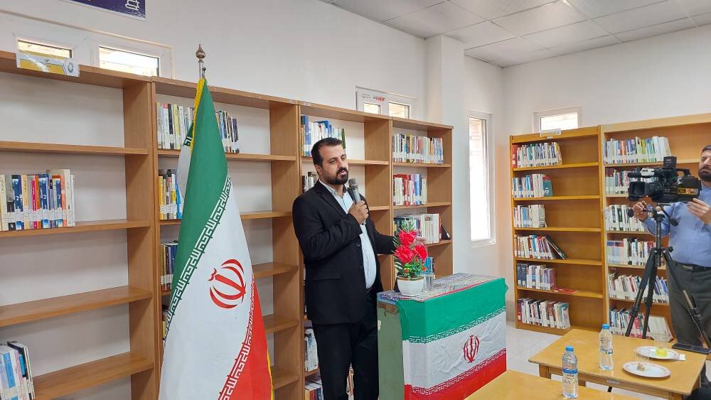 افتتاح کتابخانه عمومی «فردوسی» در روستای بردپهن زیلایی