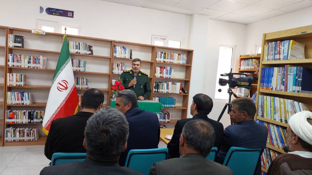 افتتاح کتابخانه عمومی «فردوسی» در روستای بردپهن زیلایی
