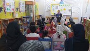 اجرای برنامه فرهنگی «نگین خاتم» ویژه گروه سنی کودک در کتابخانه علامه شیخ شوشتری