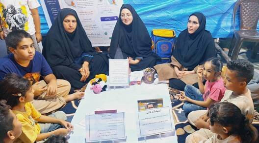 برپایی غرفه کتابخانه عمومی شهید مطهری کهنوج در نمایشگاه دستاوردهای دولت