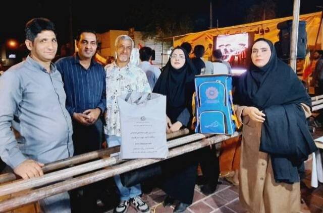 برپایی غرفه کتابخانه عمومی شهید مطهری کهنوج در نمایشگاه دستاوردهای دولت