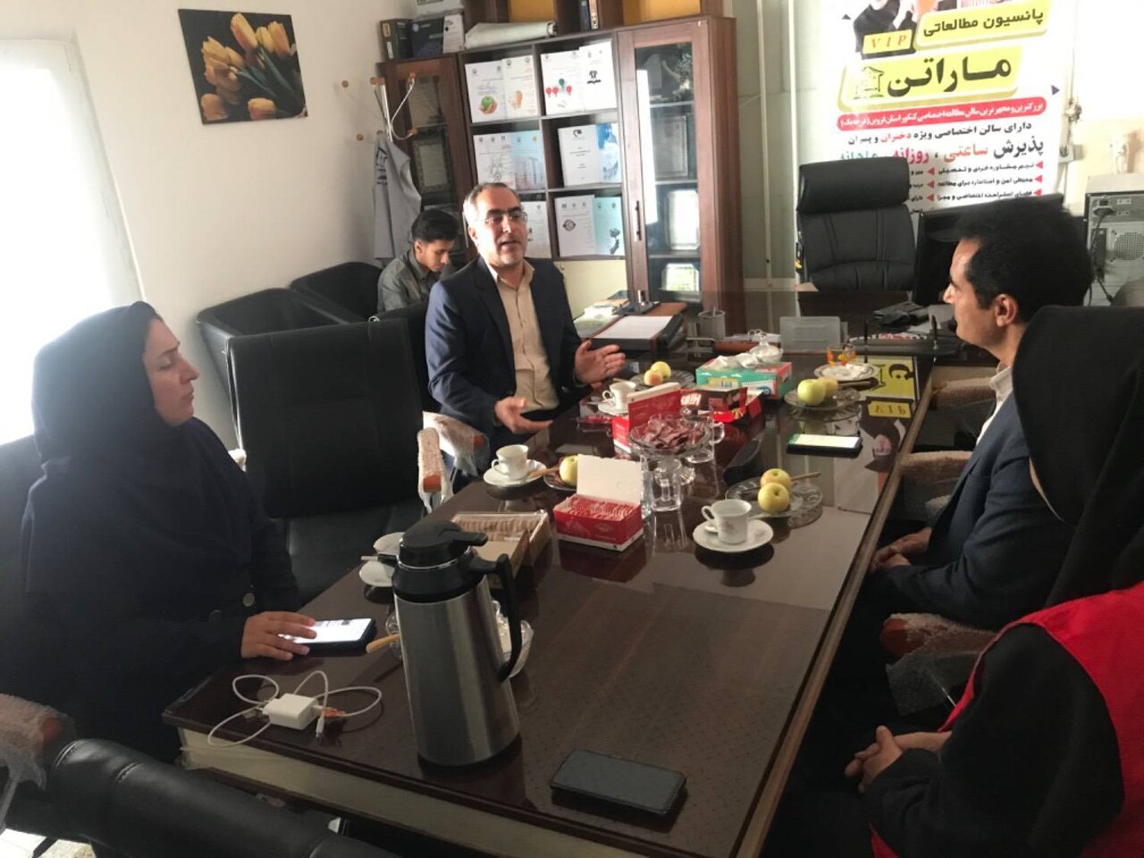 بازدید تیم کارشناسی ادارهکل مشارکتها و امور خیرین از پانسیونهای مطالعاتی قزوین