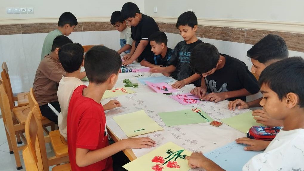 برگزاری کارگاه «چاپخانه کوچک کتابخانه» در کتابخانه عمومی شهدای دهکده شهرستان حمیدیه