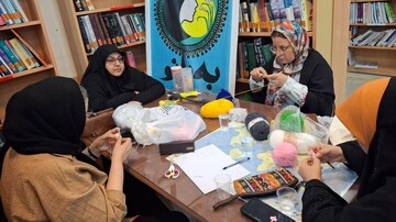 برگزاری کارگاه آموزشی عروسک‌بافی