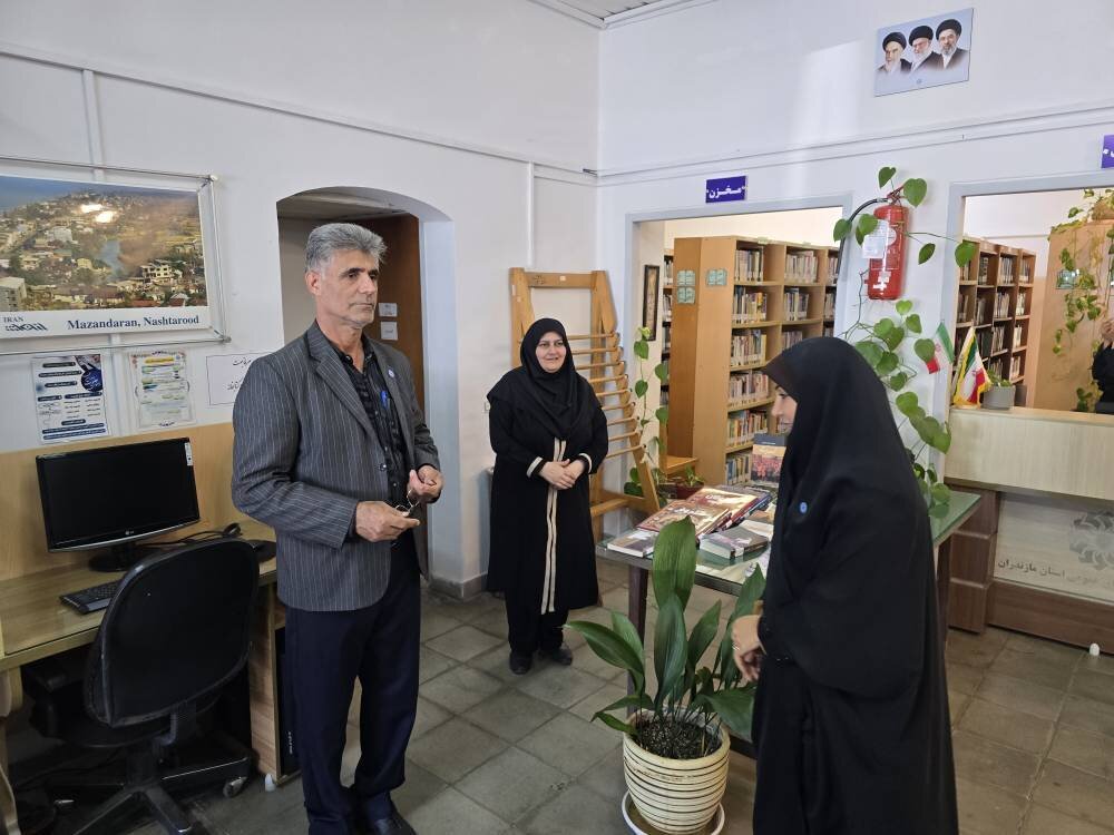 سرپرست کتابخانه‌های عمومی مازندران، پای صحبت کتابداران نشست