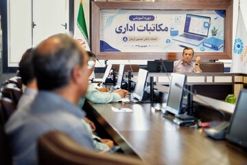 برگزاری دوره آموزشی مکاتبات اداری برای کارکنان کتابخانه‌های عمومی زنجان