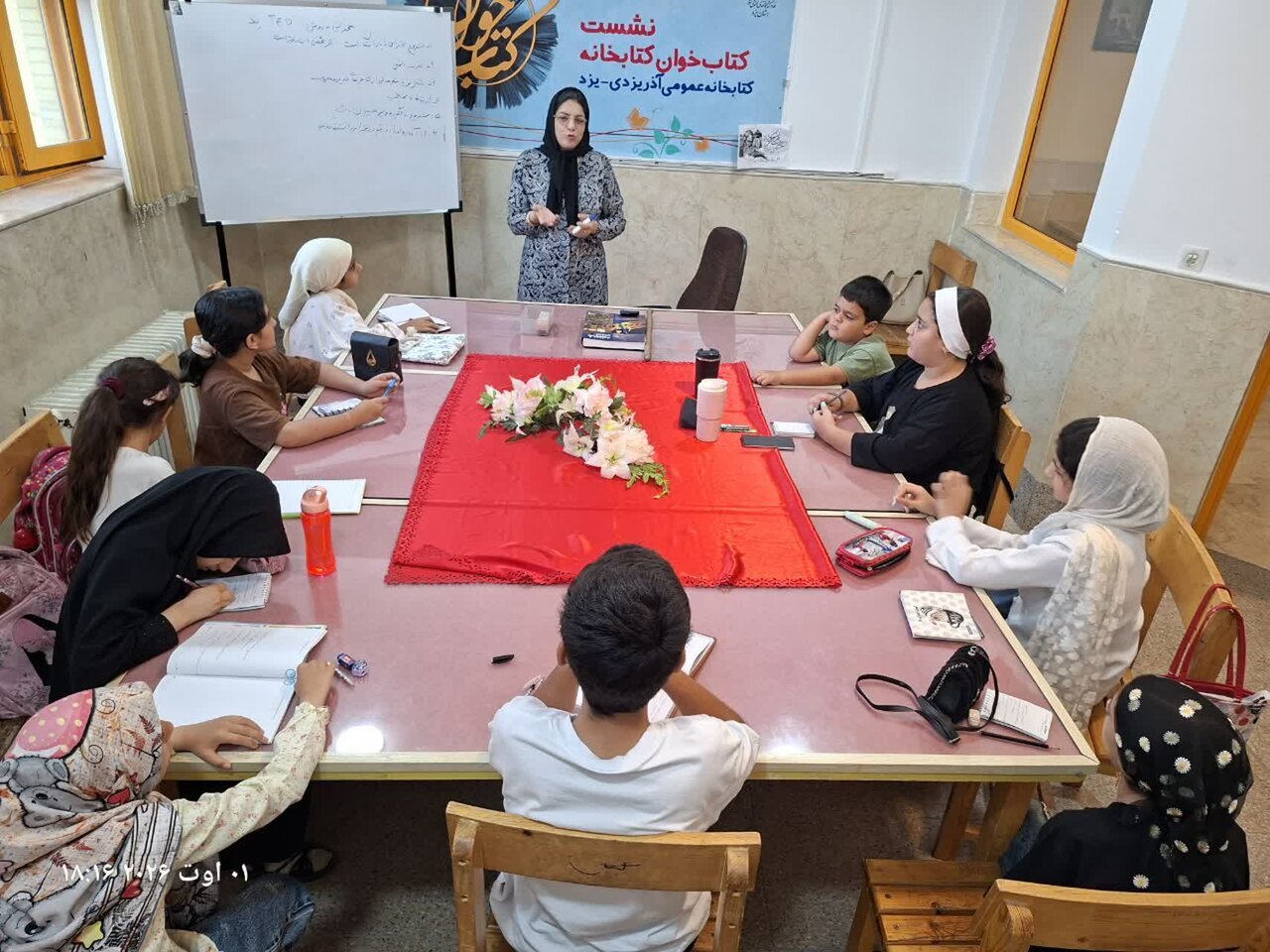 کتابخانه مهدی آذریزدی؛ پاتوقی پویا برای یادگیری و خلاقیت کودکان و نوجوانان یزد