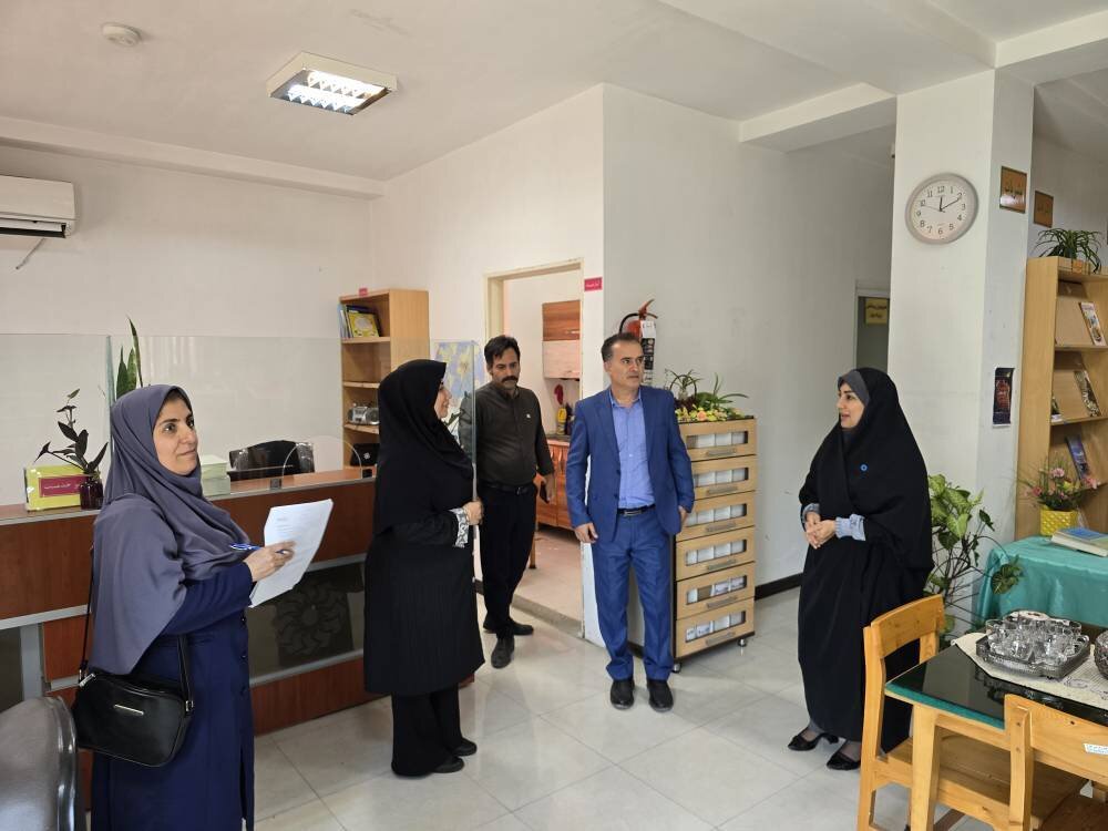 فلاح کردآبادی از کتابخانه‌های شهرستان آمل بازدید کرد