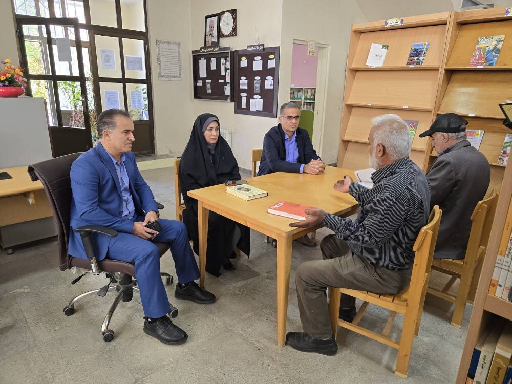 فلاح کردآبادی از کتابخانههای شهرستان آمل بازدید کرد