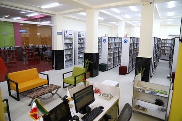کتابخانه عمومی شهید امام خامنه‌ای شهر بنک