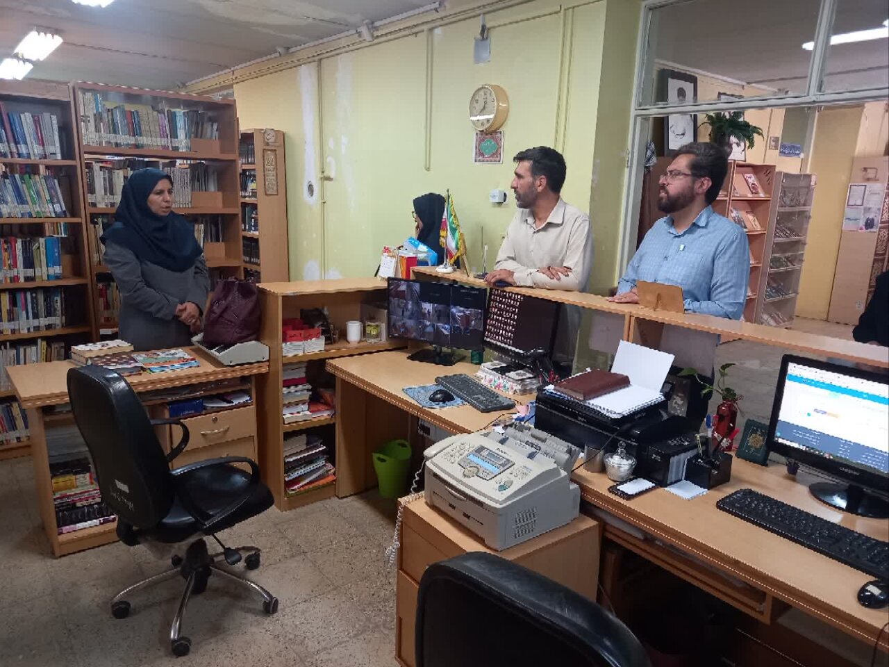 توسعه خدمات کتابخانه‌ای و تقویت سرمایه اجتماعی در نظرآباد پیگیری شد