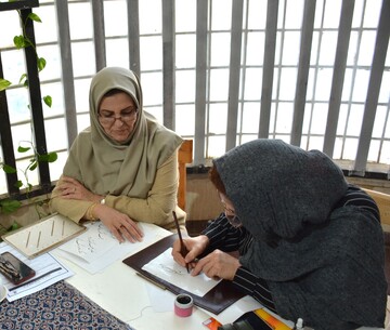 کتابخانه‌های کرمانشاه میزبان هنرجویان خوشنویسی