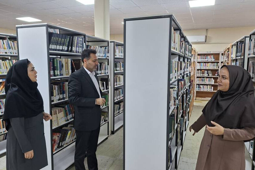 بررسی وضعیت کتابخانههای مهران و روند تکمیل پروژه کتابخانه امام سجاد (ع)