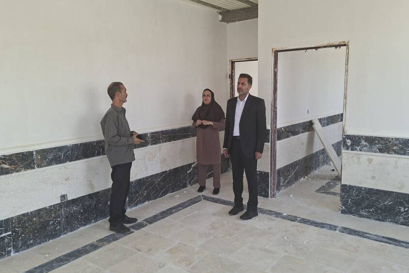 بررسی وضعیت کتابخانه‌های مهران و روند تکمیل پروژه کتابخانه امام سجاد (ع)