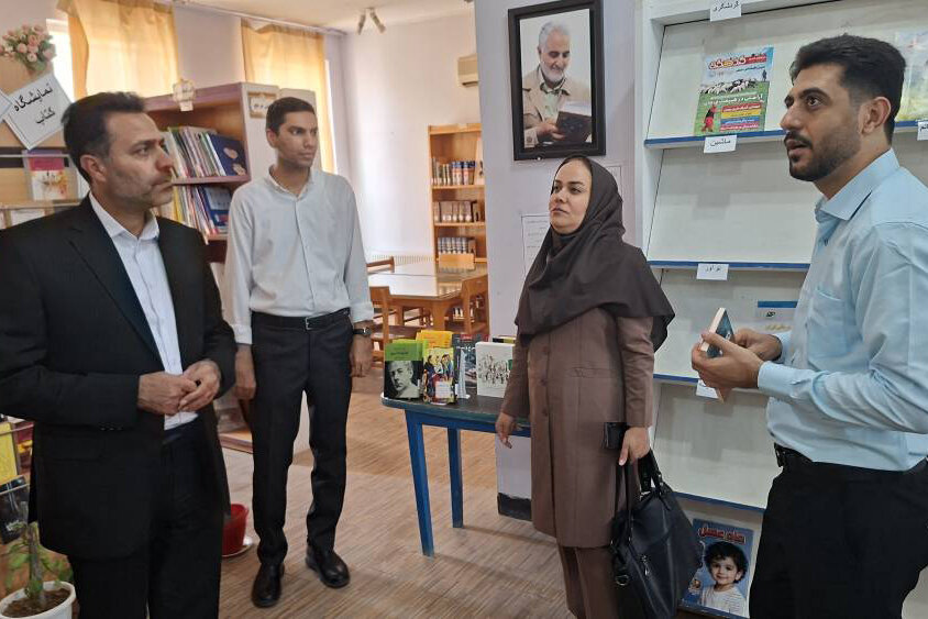 بررسی وضعیت کتابخانه‌های مهران و روند تکمیل پروژه کتابخانه امام سجاد (ع)
