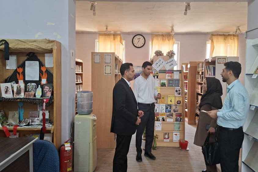 بررسی وضعیت کتابخانه‌های مهران و روند تکمیل پروژه کتابخانه امام سجاد (ع)