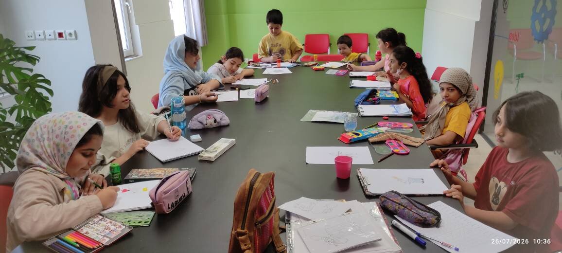 بخش کودک کتابخانه الهیه زنجان؛ کانون شادی، خلاقیت و یادگیری