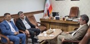 دیدار رئیس مجمع نمایندگان استان با سرپرست کتابخانه‌های عمومی