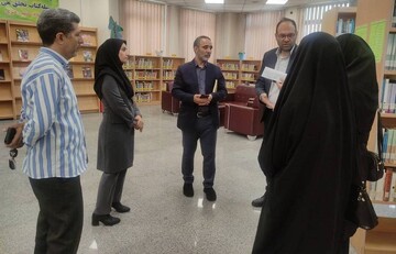 سفر سرپرست اداره‌ کل کتابخانه‌های عمومی استان تهران به شهرستان قرچک