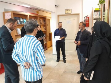 سفر سرپرست اداره‌ کل کتابخانه‌های عمومی استان تهران به شهرستان قرچک