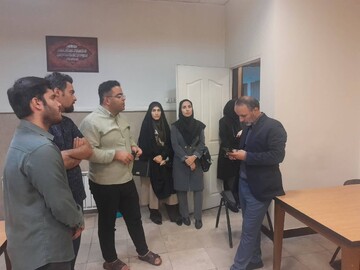 سفر سرپرست اداره‌ کل کتابخانه‌های عمومی استان تهران به شهرستان قرچک