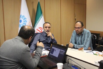 جلسه بررسی مسائل کتابخانه‌های شهرستان ورامین با حضور سرپرست اداره‌کل
