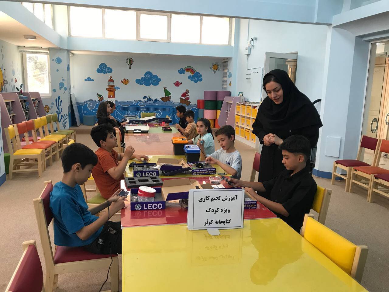 برگزاری برنامههای متنوع فرهنگی و مهارتآموزی در کتابخانه کوثر خرمدره
