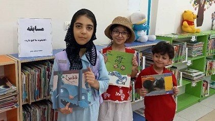 برگزاری مسابقه «کتابخونه‌ ما گنج داره!» در کتابخانه هدایت‌اله جدبابایی بهبهان
