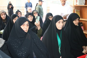 غرفه اداره‌کل کتابخانه‌های عمومی روز سوم کنگره شهدا در قاب تصاویر