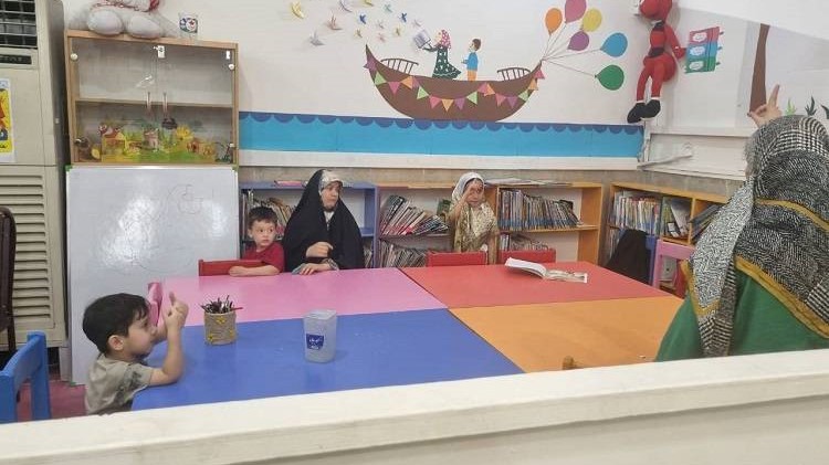 شاهنامه‌خوانی و نقالی ویژه کودکان و نوجوانان در کتابخانه علامه طباطبایی برگزار شد