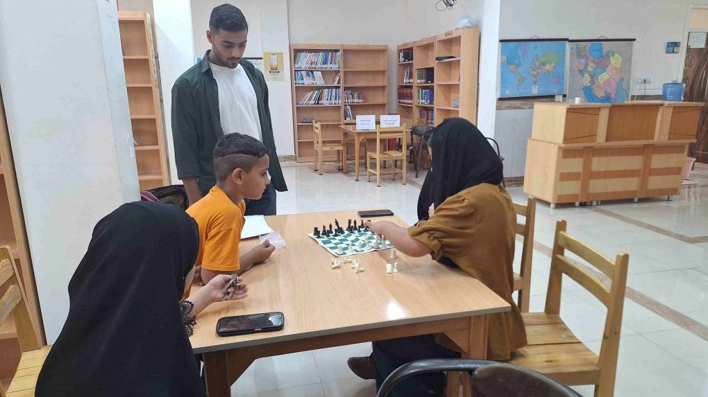 برگزاری کارگاه شطرنج در کتابخانه عمومی «قلمچی» خرمشهر