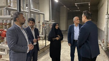عملیات گازرسانی پروژه کتابخانه مرکزی ساری