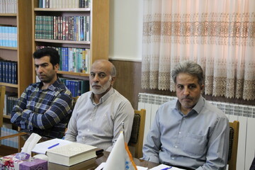 جلسه هماهنگی برگزاری مرحله ارزیابی اولیه داوطلبان کتابخانه مرکزی اراک