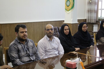 جلسه هماهنگی برگزاری مرحله ارزیابی اولیه داوطلبان کتابخانه مرکزی اراک
