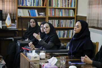 جلسه هماهنگی برگزاری مرحله ارزیابی اولیه داوطلبان کتابخانه مرکزی اراک