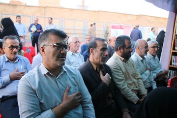 مراسم رونمایی از آثار دفاع مقدس در قلب کنگره شهدا از قاب دوربین
