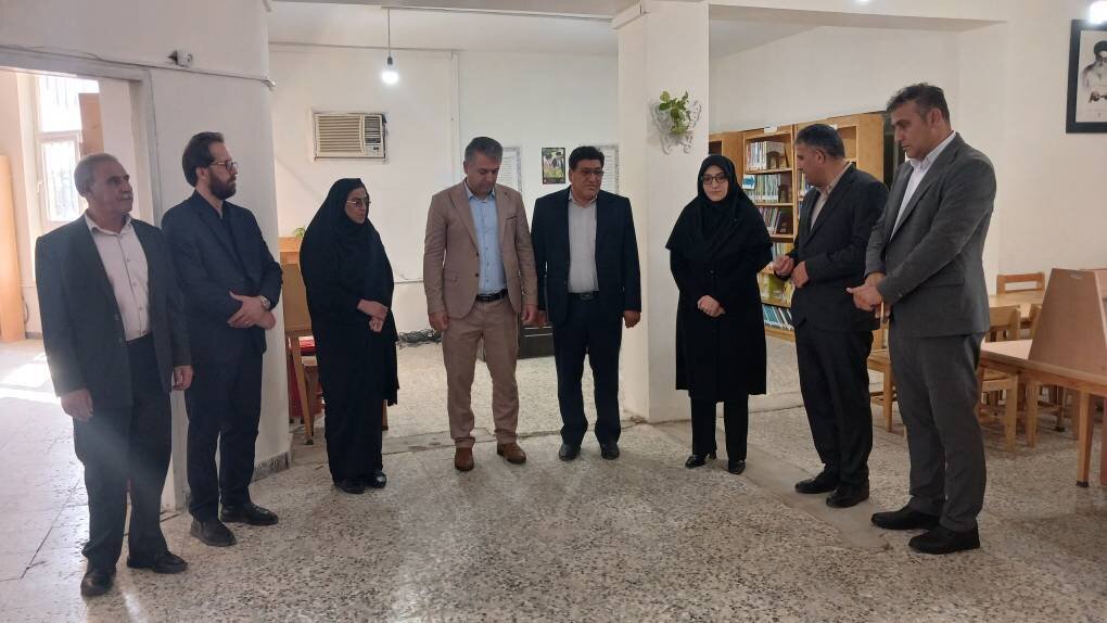 چراغ کتابخانه امام علی (ع) معمولان دوباره روشن شد