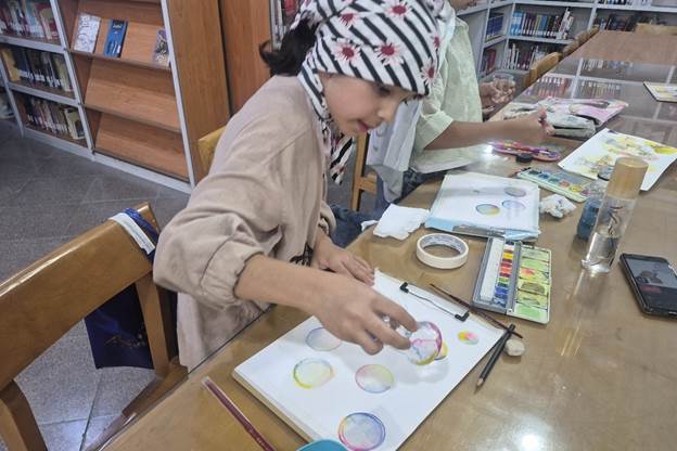 کتابخانه عمومی فرزانه جامع طرق؛ نبض فرهنگی محله در تابستانی سرشار از یادگیری و خلاقیت