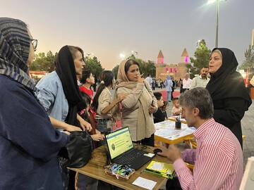 غرفه اداره کل در جشنواره انگور