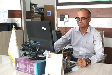 حسن بشیریان، سرپرست اداره کتابخانه‌های عمومی شهرستان دیّر