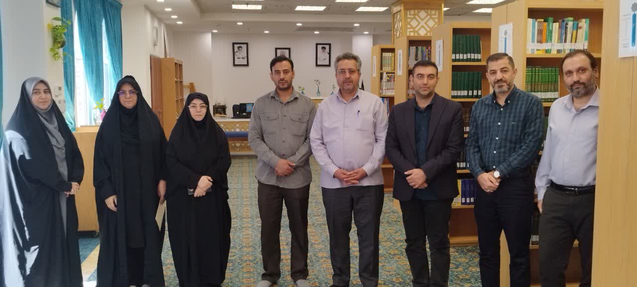 مراسم تکریم و معارفه مدیر کتابخانه امام سجاد (ع) قم برگزار شد